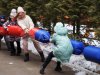 Канат-сосиска для эстафет спортивных состязаний и игр
