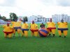 Сумобол — забавный командный аттракцион с большим мячом