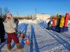 Надувной кольцеброс Столбики