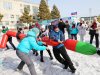 Канат-сосиска для эстафет спортивных состязаний и игр