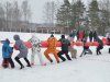 Канат-сосиска для эстафет спортивных состязаний и игр