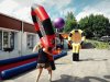 Гигантская игровая ракетка
