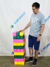 Гигантская дженга — ростовой мега набор формата XXL для развлечения детей и взрослых