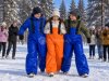Командные штаны для эстафет на троих