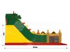 Большой надувной батутный комплекс Змей Горыныч