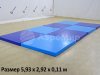Мягкий мат из поролона и ПВХ