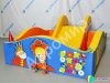 Сухой бассейн с горкой «Конек Горбунок»