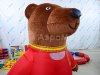 Надувной костюм Медведя в национальных костюмах и рубахах