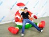 Новогоднее кресло-мешок «Дед Мороз»