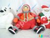 Кресло-мешок Белый Мишка — медведь-обнимашка