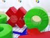 Крестики нолики мягкие для улицы