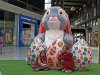 Кролик — надувная фигура для декораций и фотозон