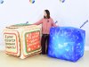 Кубик-подушка — яркий и легкий реквизит для шоу, игры и развлечений