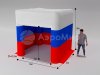 Квадратная надувная палатка