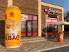 Гигантская надувная банка Кваса