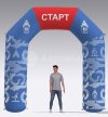 Надувная арка Лайт полноцветная