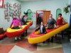 Надувная Лодочка — командная игра для эстафет и развлечений