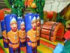Надувной батутный комплекс Лукоморье — большой коммерческий аттракцион на 85 м²