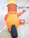 Аэромен машет рукой сложной стилизованной формы для любых отраслей бизнеса