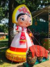 Надувная девочка Масленица — фигуры и декорации Надувная девочка Масленица — фигуры и декорации