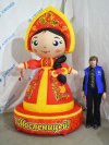 Надувная девочка Масленица — фигуры и декорации Надувная девочка Масленица — фигуры и декорации