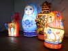 Матрешка для праздников городецкая