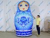 Надувная матрешка большого размера