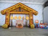 Командная игра «Сбей блины» — на ловкость и силу для детей и взрослых