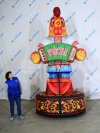 Петушок с гармошкой — на Масленицу, выставку или ярмарку