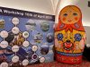 Надувная матрёшка Городецкая для русских праздников, ярмарок и фотозон