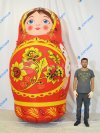 Надувная Русская матрешка — большие матрешки, авторский дизайн