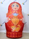 Надувная Русская матрешка — большие матрешки, авторский дизайн