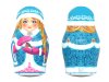 Надувная матрешка Снегурочка