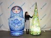 Фигура Матрешки для мероприятий