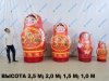 Надувная Русская матрешка — большие матрешки, авторский дизайн