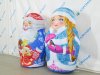 Надувная матрешка Снегурочка