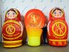 Надувная Русская матрешка — большие матрешки, авторский дизайн