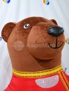 Надувной костюм Медведя в национальных костюмах и рубахах