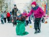 Бег в мешках — командный аттракцион