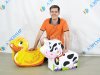 Мягкая фигура-кресло «Уточка»
