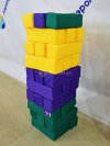 Гигантская дженга — популярная игра падающей башни формата XXL