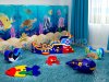 Мягкая игровая комната «Морские обитатели» с комплектацией под ключ