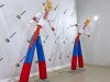 Аэромен в национальных костюмах