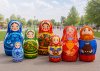 Надувная матрёшка — большая надувная фигура для декора, рекламы и Масленицы