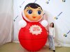 Надувная Неваляшка для оформления площадок