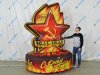 Надувная звезда для торжественного оформления Дня Победы