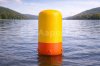 Надувной буй Цилиндр ПВХ — сигнальный водный буй для ограждения акваторий и зон купания