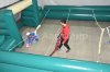 Надувной кикер — командная игра в футбол