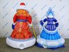 Надувная фигура Дед Мороз Эксклюзив — для улицы, с подсветкой