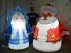 Надувной Дед Мороз Лайт 2.0
